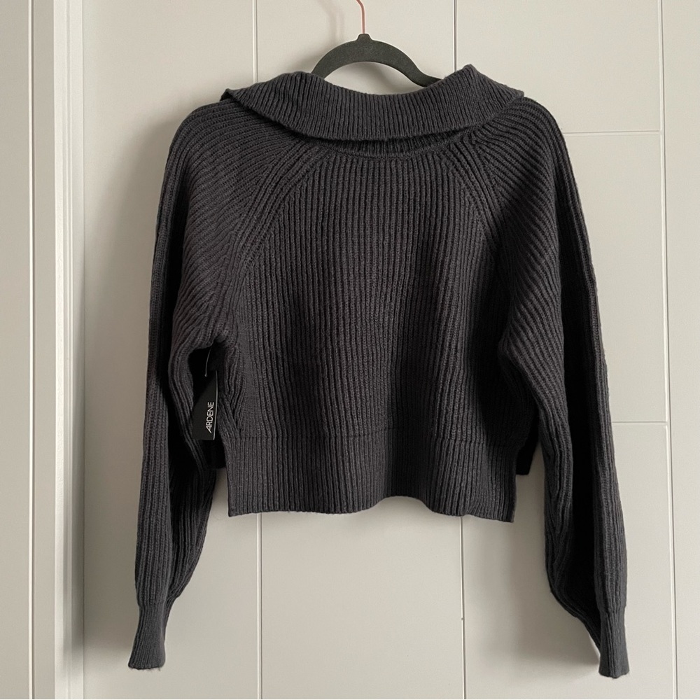 3/$45 Ardene Sailor Henley Raglan Sleeve Sweater - Picture 5 of 6
